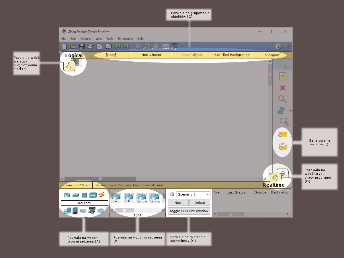 Packet Tracer 6.2 — od zera do tworzenia sieci, cz. 0