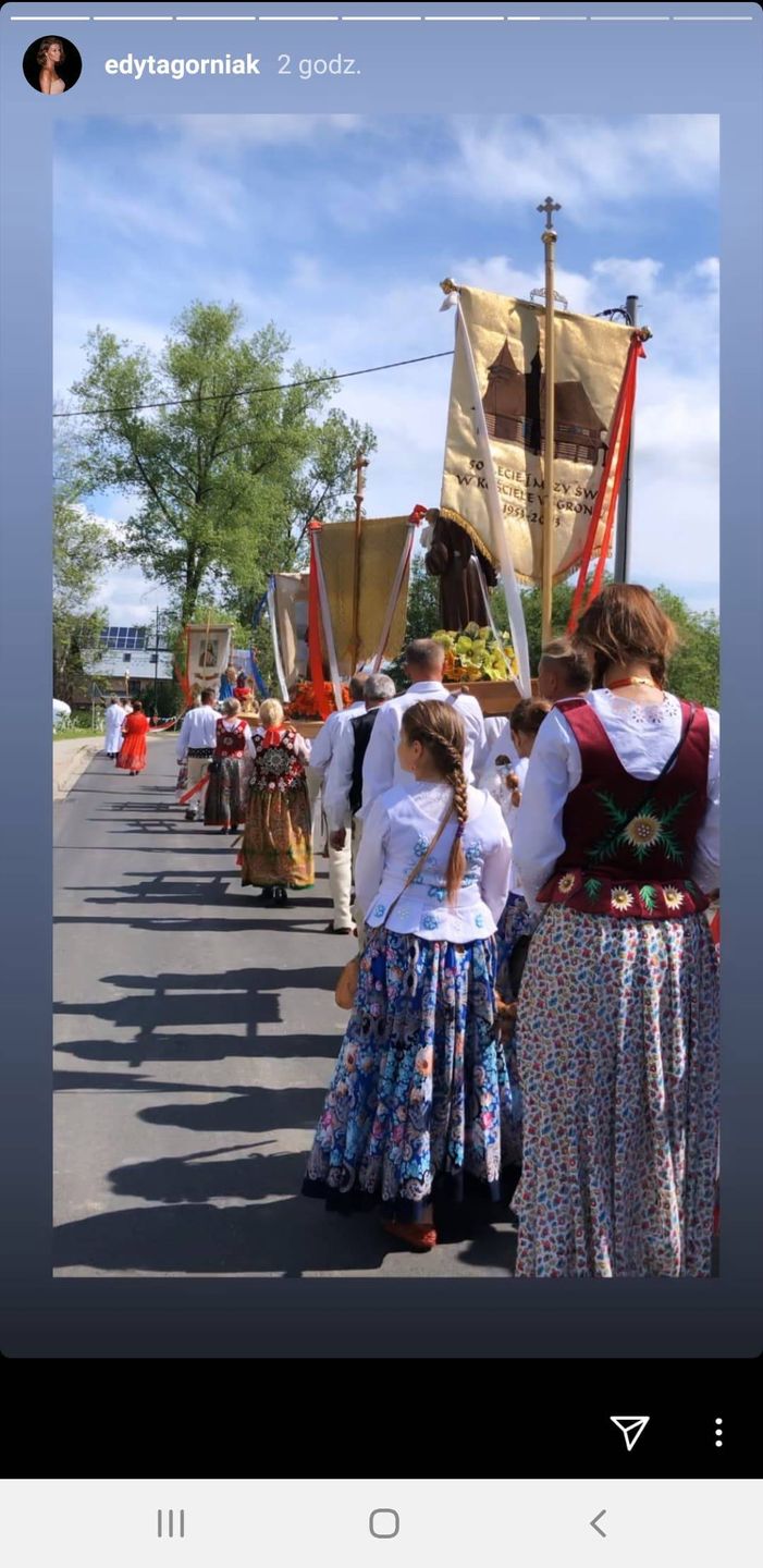 Edyta Górniak - Boże Ciało na Podhalu