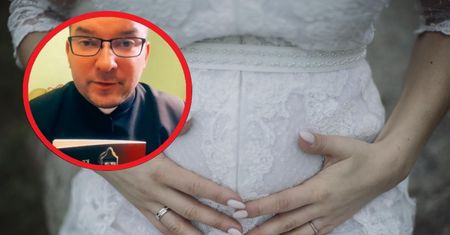 Zapytali go o ciężarną przed ołtarzem. Stanowcza odpowiedź księdza