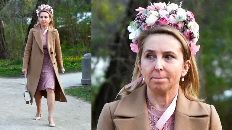 Elity przybywają na charytatywną kolację w Łazienkach Królewskich