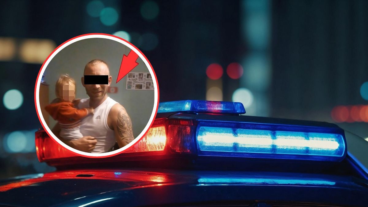 Hitler w domu, swastyka na ścianie, dziecko na rękach. Ośrodek r