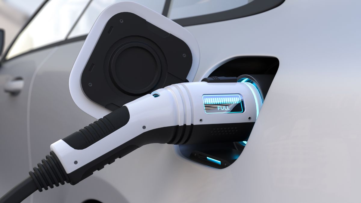 Ładowanie auta elektrycznego