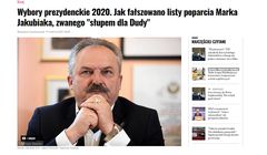 Marek Jakubiak zapowiada pozew przeciwko "Gazecie Wyborczej" za tekst Czuchnowskiego. „Wszystko udokumentowane”