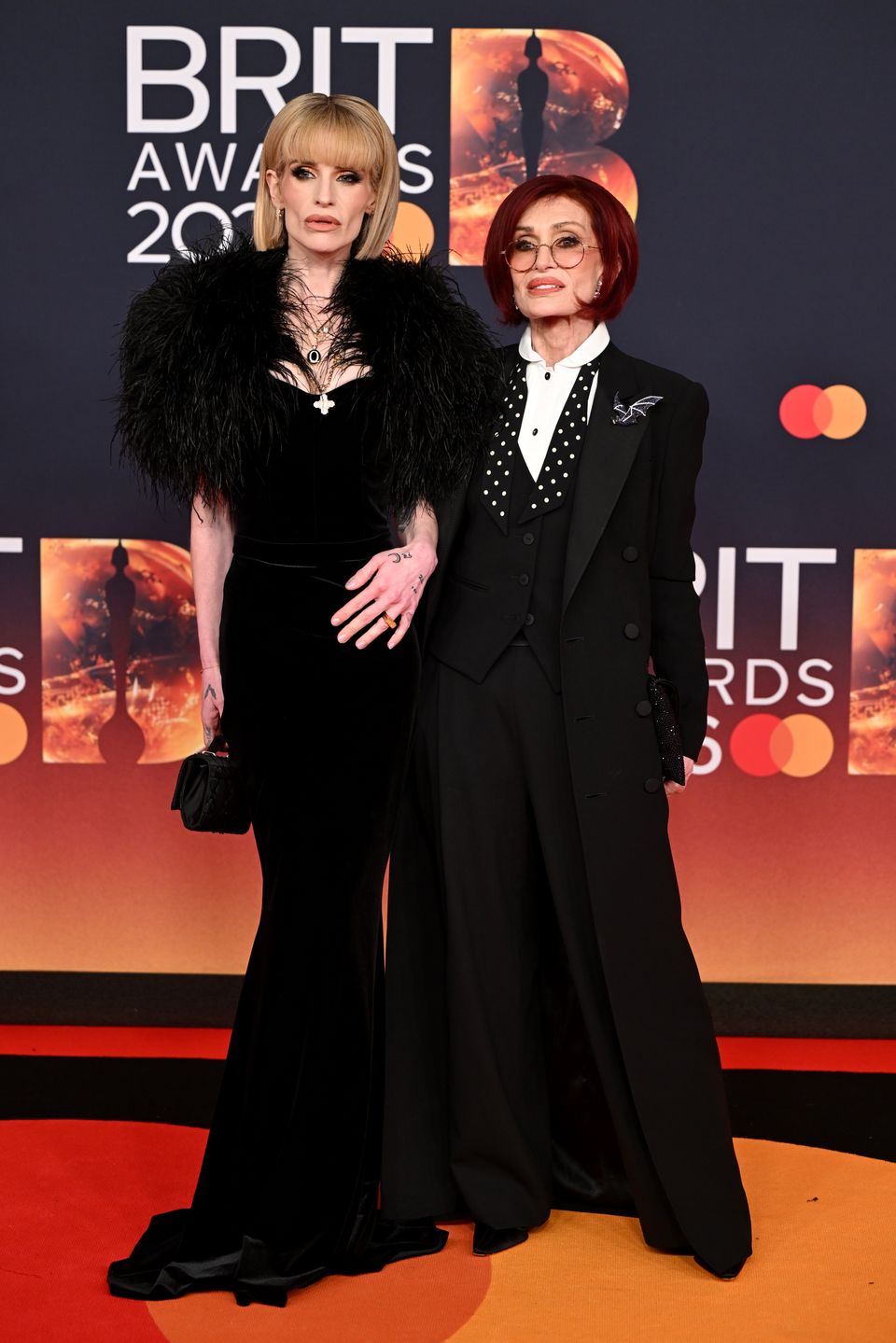 Kelly i Sharon Osbourne