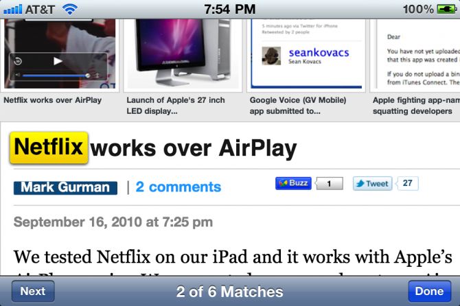 Kolejne nowości w iOS 4.2 5