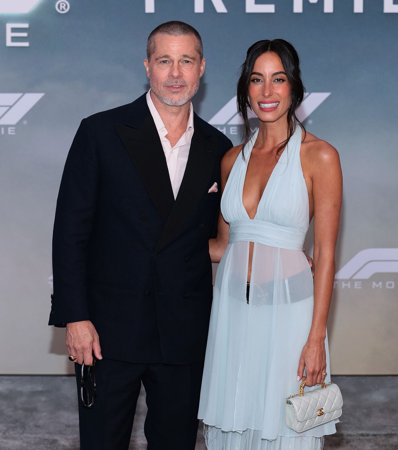 Brad Pitt z Ines de Ramon
