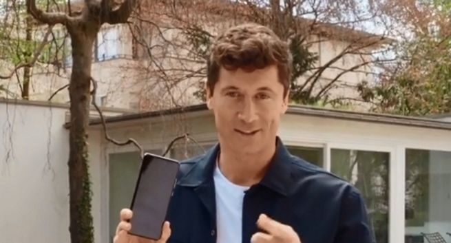 Robert Lewandowski w pierwszej zdalnie przygotowanej kampanii Huawei