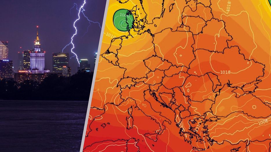 Pogoda. W najbliższych dniach czekają nas gwałtowne burze, ulewy i silny wiatr
