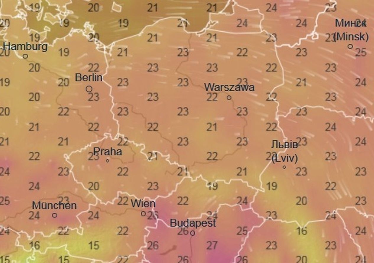 Pogoda na piątek. Jeszcze odpoczniemy od upałów, zmiana w weekend