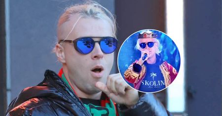 Skolim wkroczył na sylwestra Polsatu niczym król. Założył KORONĘ i cesarską szatę