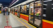 Mężczyzna spadł z peronu metra. Linia M2 kursuje w pętlach