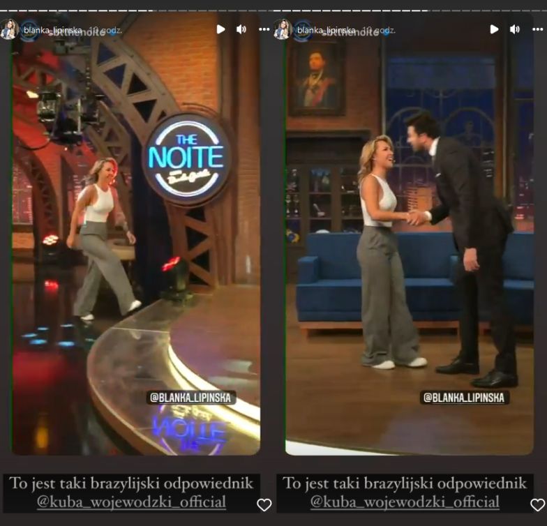 Blanka Lipińska wystąpiła w brazylijskiej telewizji