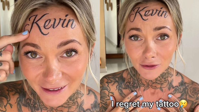 Influencerka od tatuażu na czole OSZUKAŁA INTERNAUTÓW! "Żałuję, że to zrobiłam" (WIDEO)