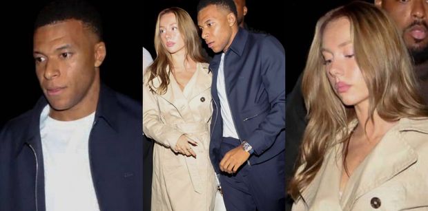 Kylian Mbappé i Ester Exposito pod osłoną nocy mkną do paryskiego klubu (ZDJĘCIA)