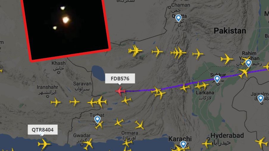 Horror pasażerów Fly Dubai. Lot śledzą tysiące ludzi na świecie
