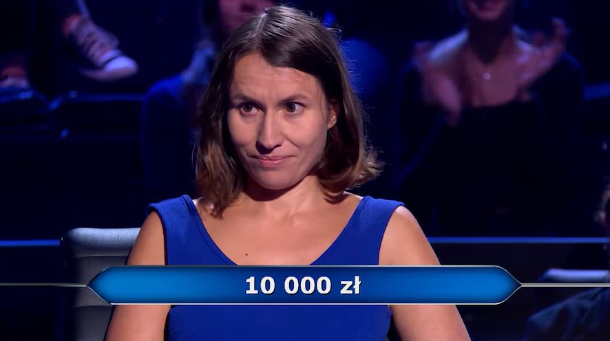 Zawodniczka "Milionerów" wiele razy zaufała intuicji