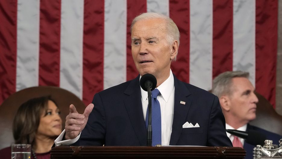 Biden odniósł się do relacji z Chinami w trakcie swojego wystąpienia w Kongresie.
