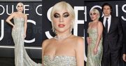 Lady Gaga w KRÓTKICH WŁOSACH i kreacji Valentino pozuje na premierze "House of Gucci" w Los Angeles (ZDJĘCIA)