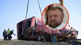 Wypadek autokaru. Sołtys wsi Siedliska mówi o czarnym dniu