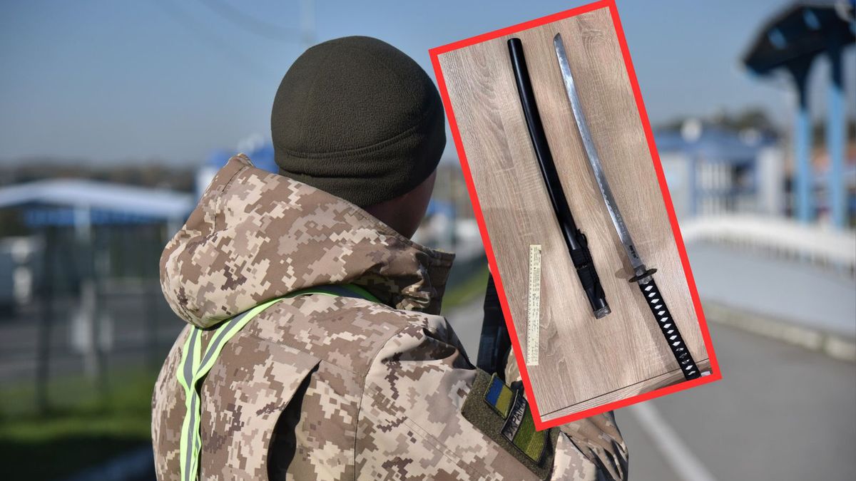 Ukrainka chciała wjechać z mieczem do Polski