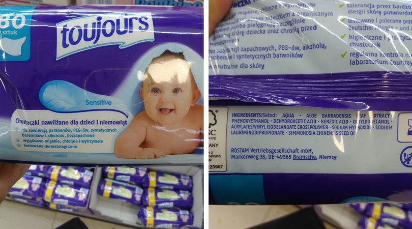 Oprócz wody zawiera wyciąg z aloesu, kwas dehydrooctowy, który zaliczamy do grupy naturalnych konserwantów