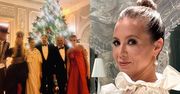 Odstrzelona w GIGANTYCZNĄ suknię Kinga Rusin pognała na salony. "Zdążyliśmy na ostatniego śledzika". Modna?