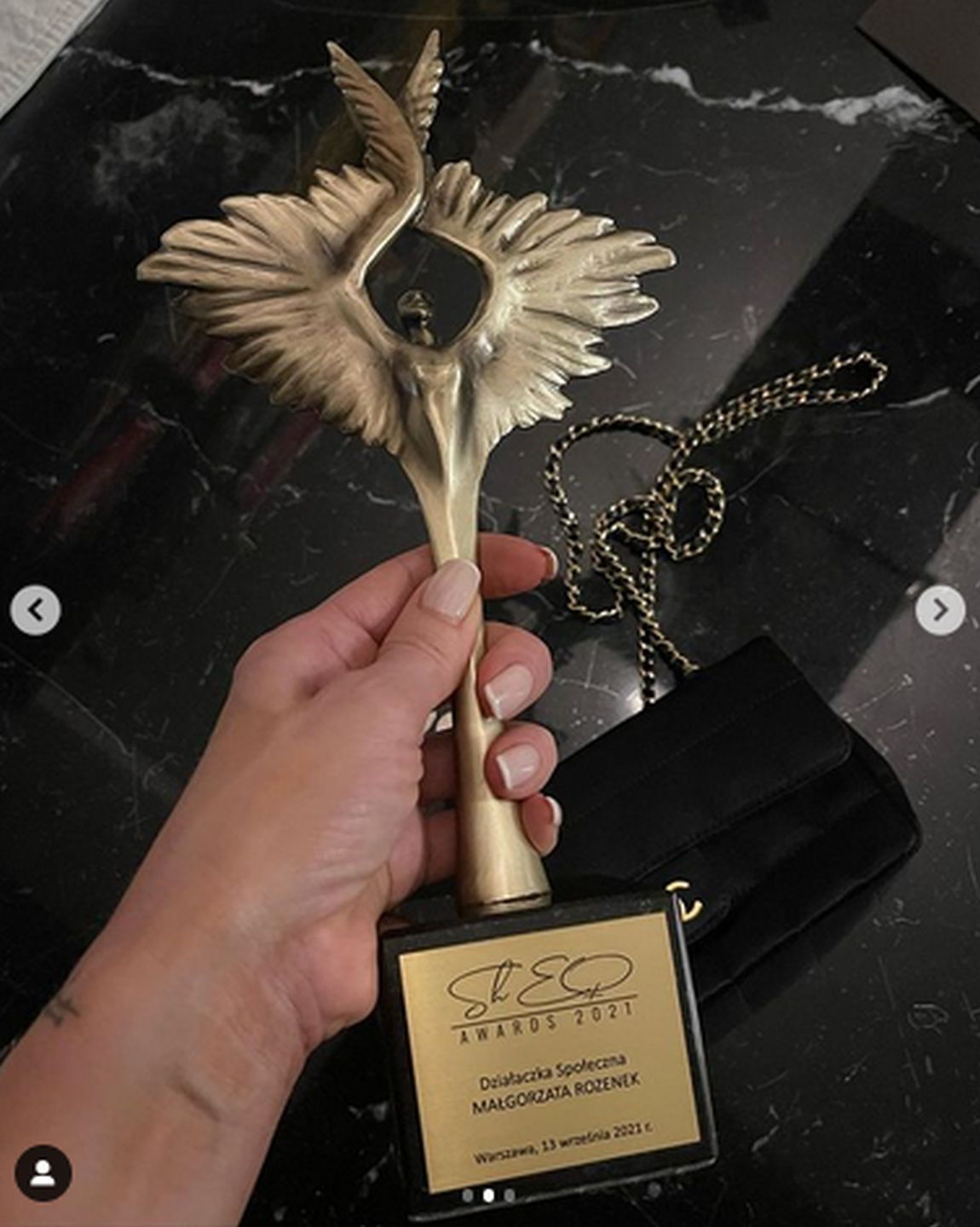 Małgorzata Rozenek na ShEO Awards