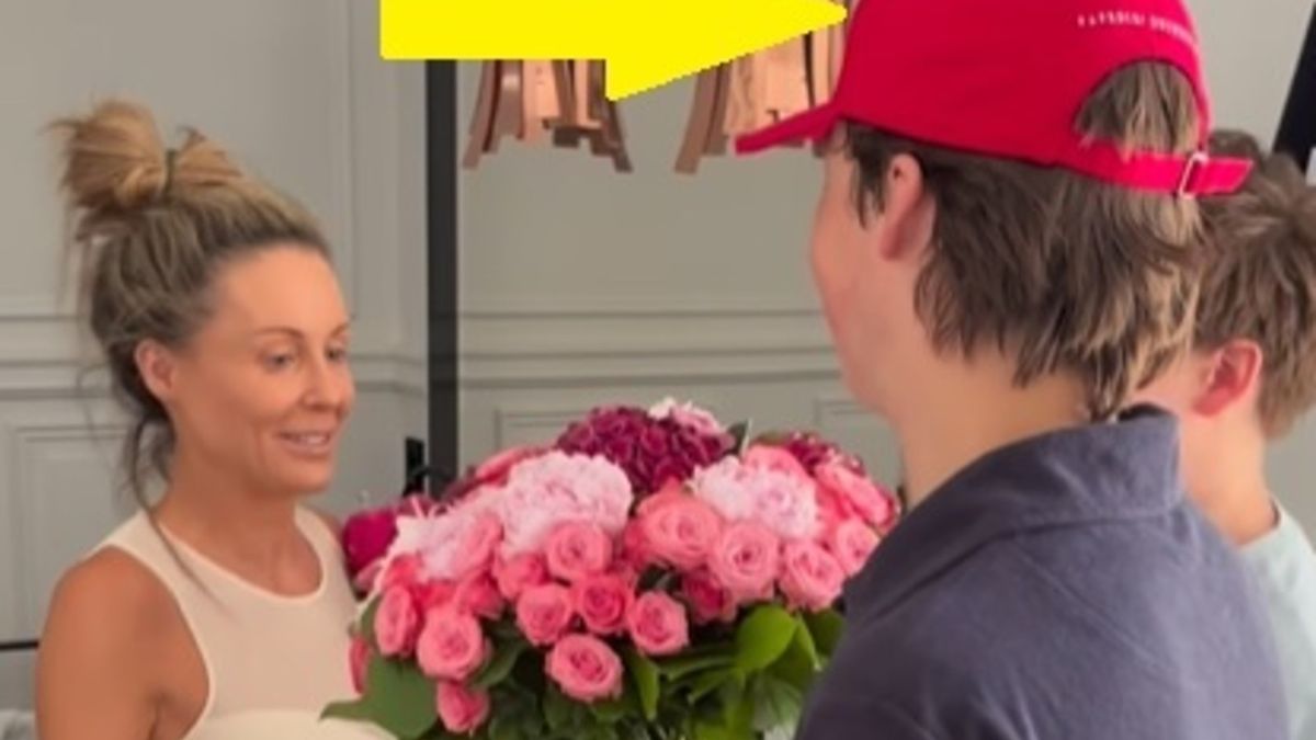 Małgorzata Rozenek-Majdan z synami