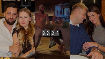 Andziaks i Luka na podwójnej randce z Roksaną Węgiel i Kevinem Mglejem. Potem panowie wylądowali w saunie (FOTO)