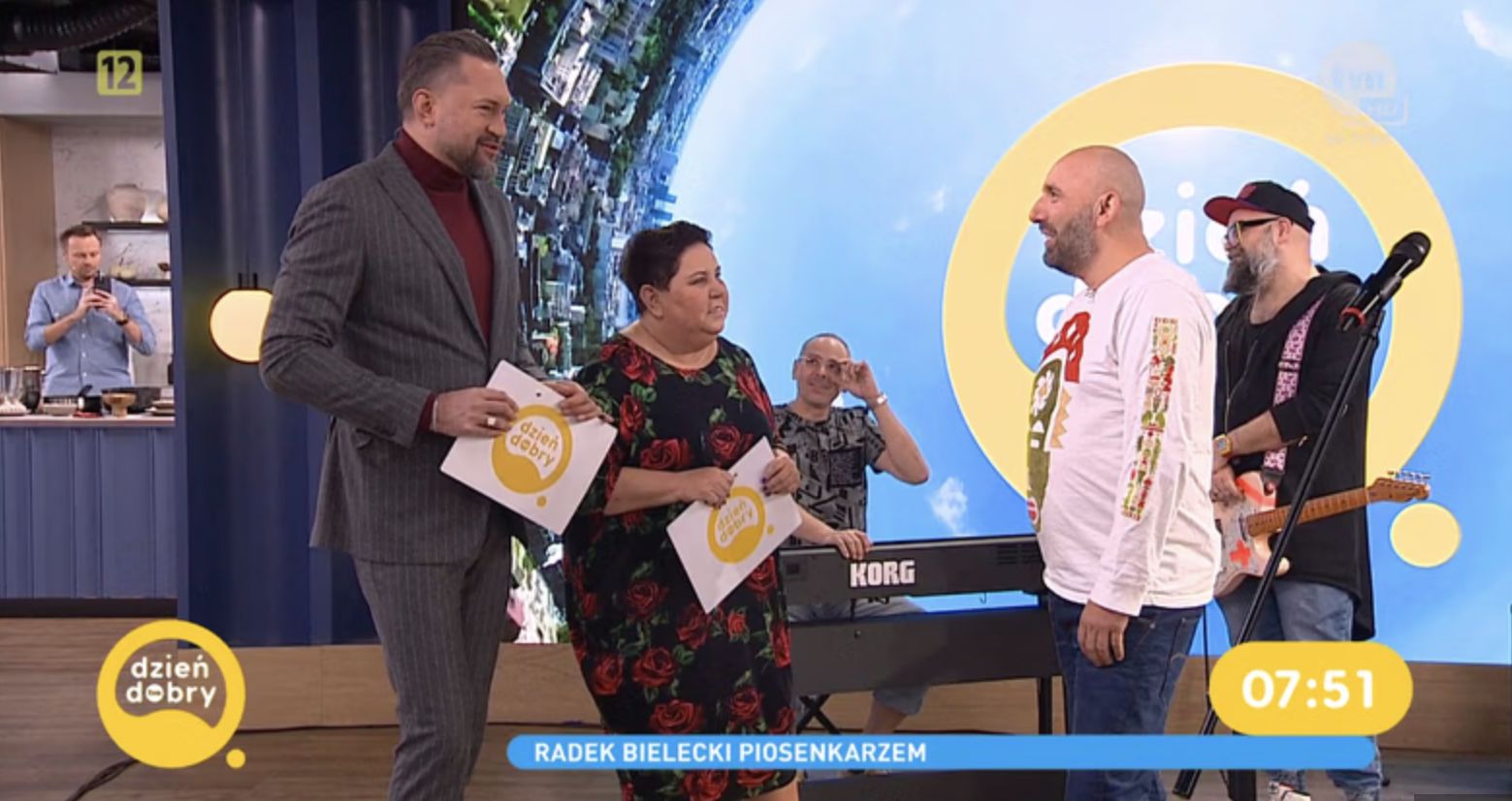 Kadr z programu "Dzień dobry TVN"