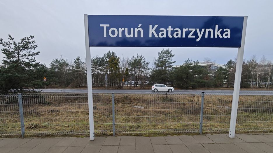 Przystanek kolejowy Toruń Katarzynka