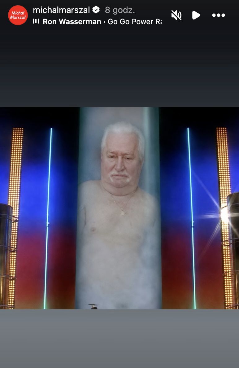Mem z Lechem Wałęsą