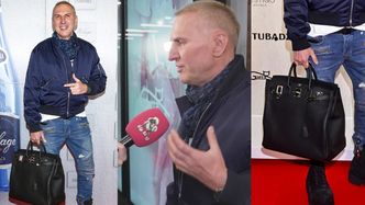 Krzysztof Gojdź dotarł na event PRYWATNYM samolotem i pozował z torbą za 120 tys. zł. "To kwota, którą można zarobić w ciągu jednego dnia"