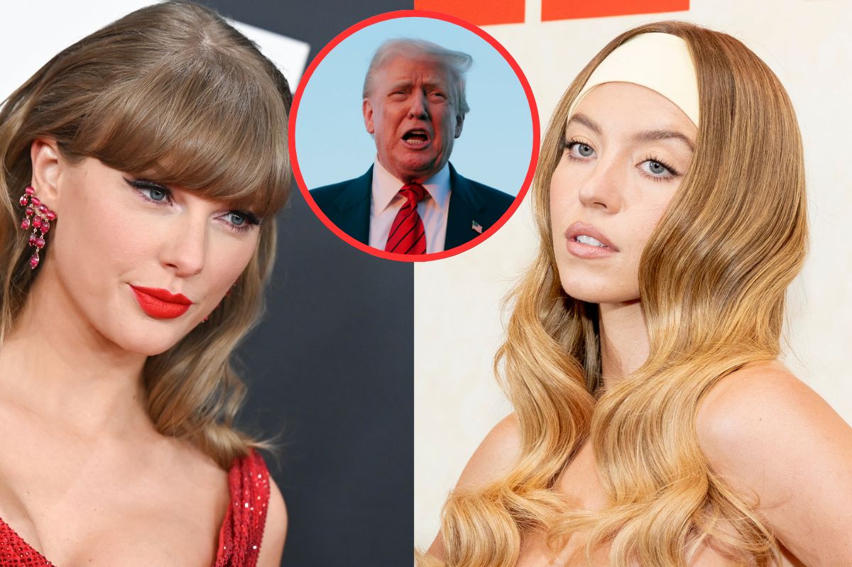 Donald Trump zestawia Sydney Sweeney i Taylor Swift. Padły mocne słowa