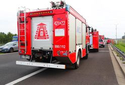 Groźny wypadek na A1. W aucie małe dzieci