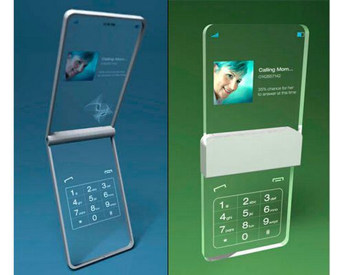 Koncepcja na szklany telefon 2