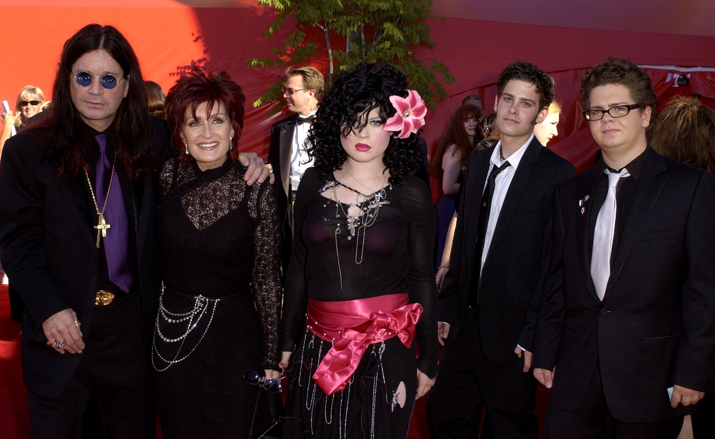 Ozzy Osbourne, Sharon Osbourne, Kelly Osbourne Robert Marcato