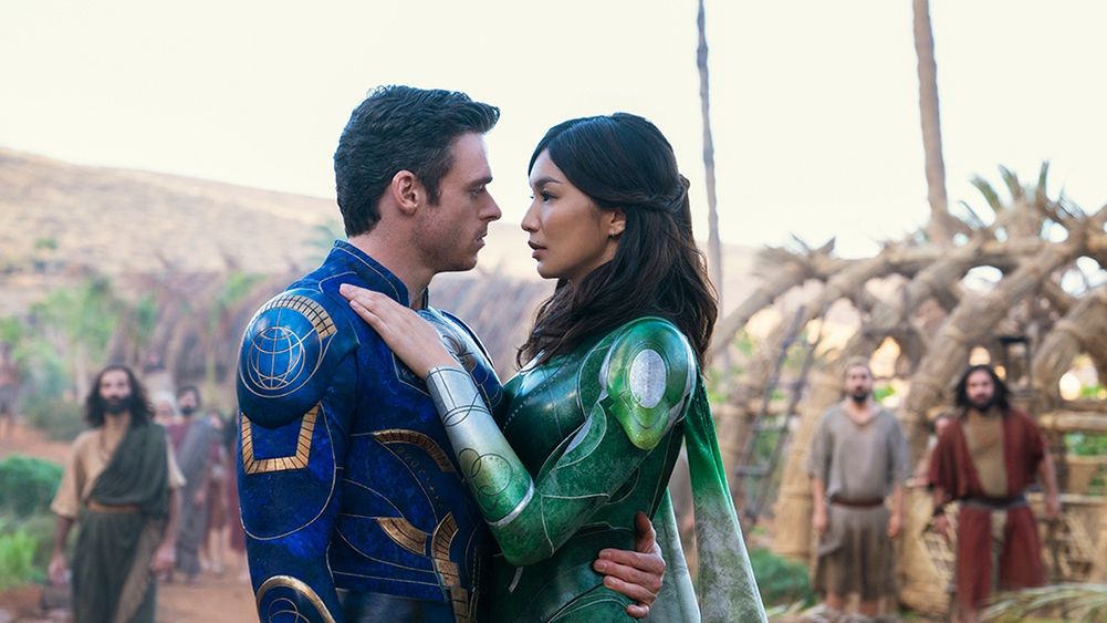 Richard Madden i Gemma Chan wcielili się w Ikarisa i Sersi