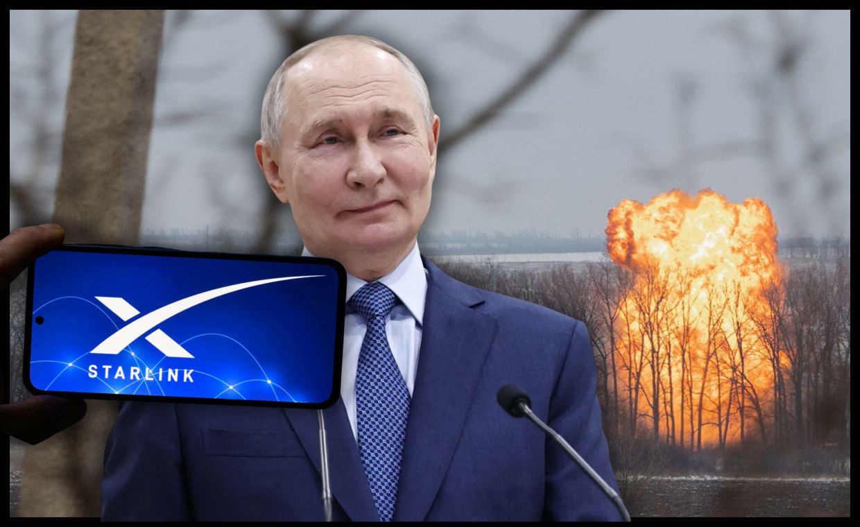 wiadomości,aktualności,WP Wiadomości Rosja wykorzystuje Starlink Elona Muska. Dzięki niemu skuteczniej bombarduje Ukrainę