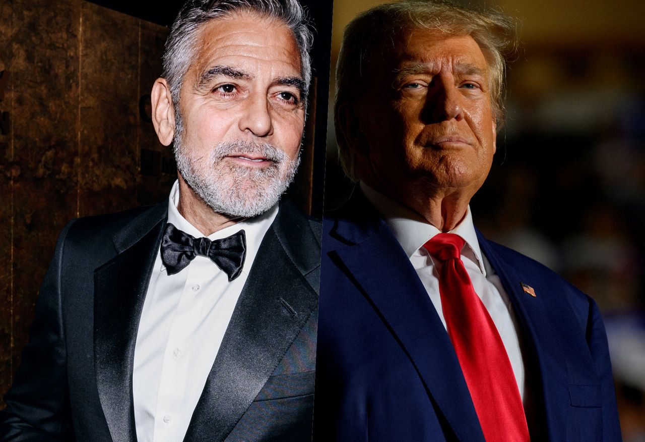 George Clooney z wiadomością do Trumpa. Subtelny prztyczek