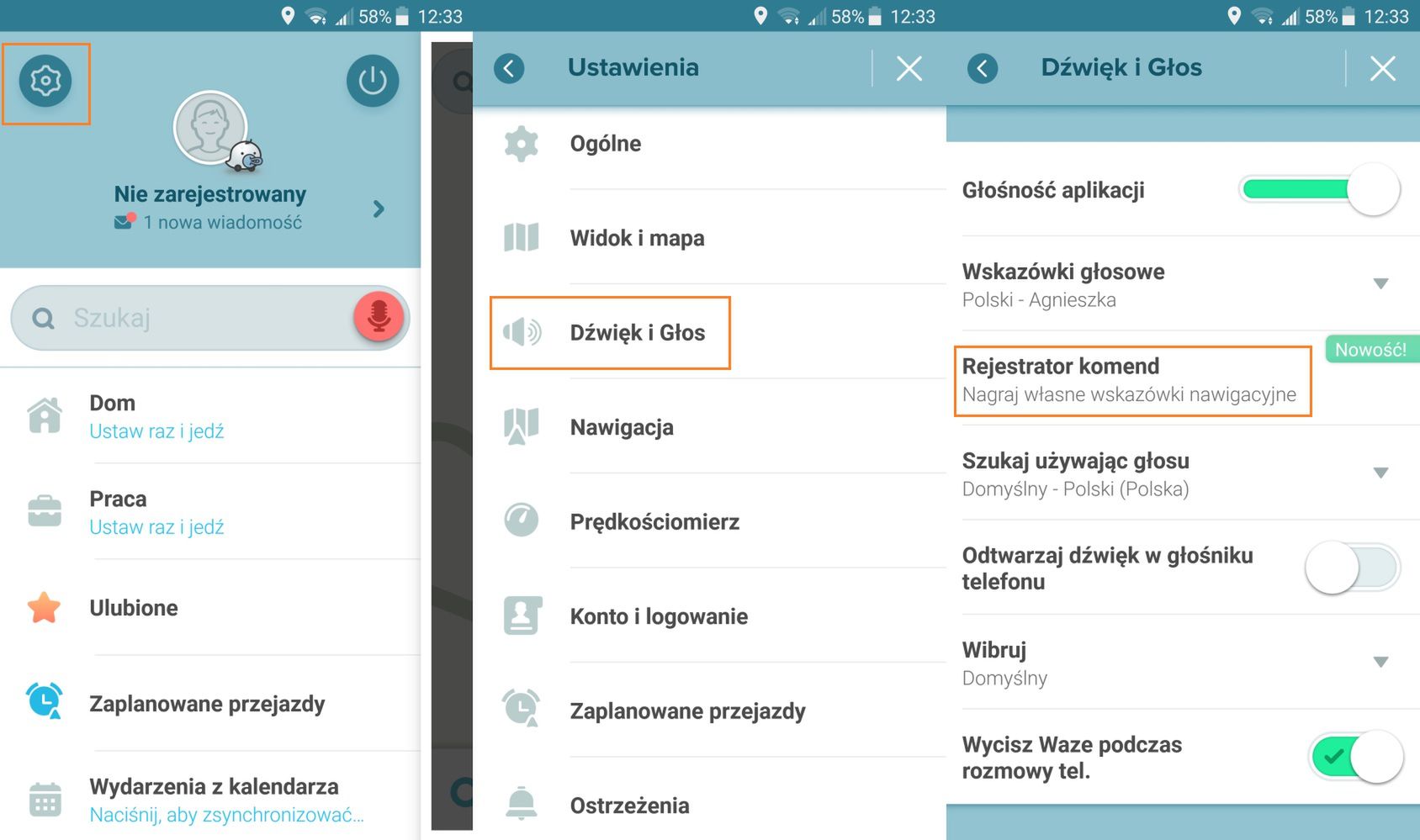 Twoje komendy głosowe w nawigacji. Nowa funkcja aplikacji Waze 2