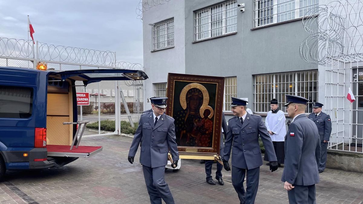 Obraz trafił do kapliczki na terenie zakładu karnego