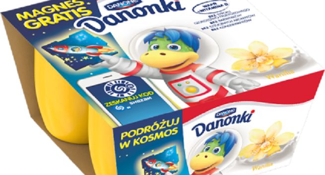 Kosmos w nowej kampanii Danonków (wideo)