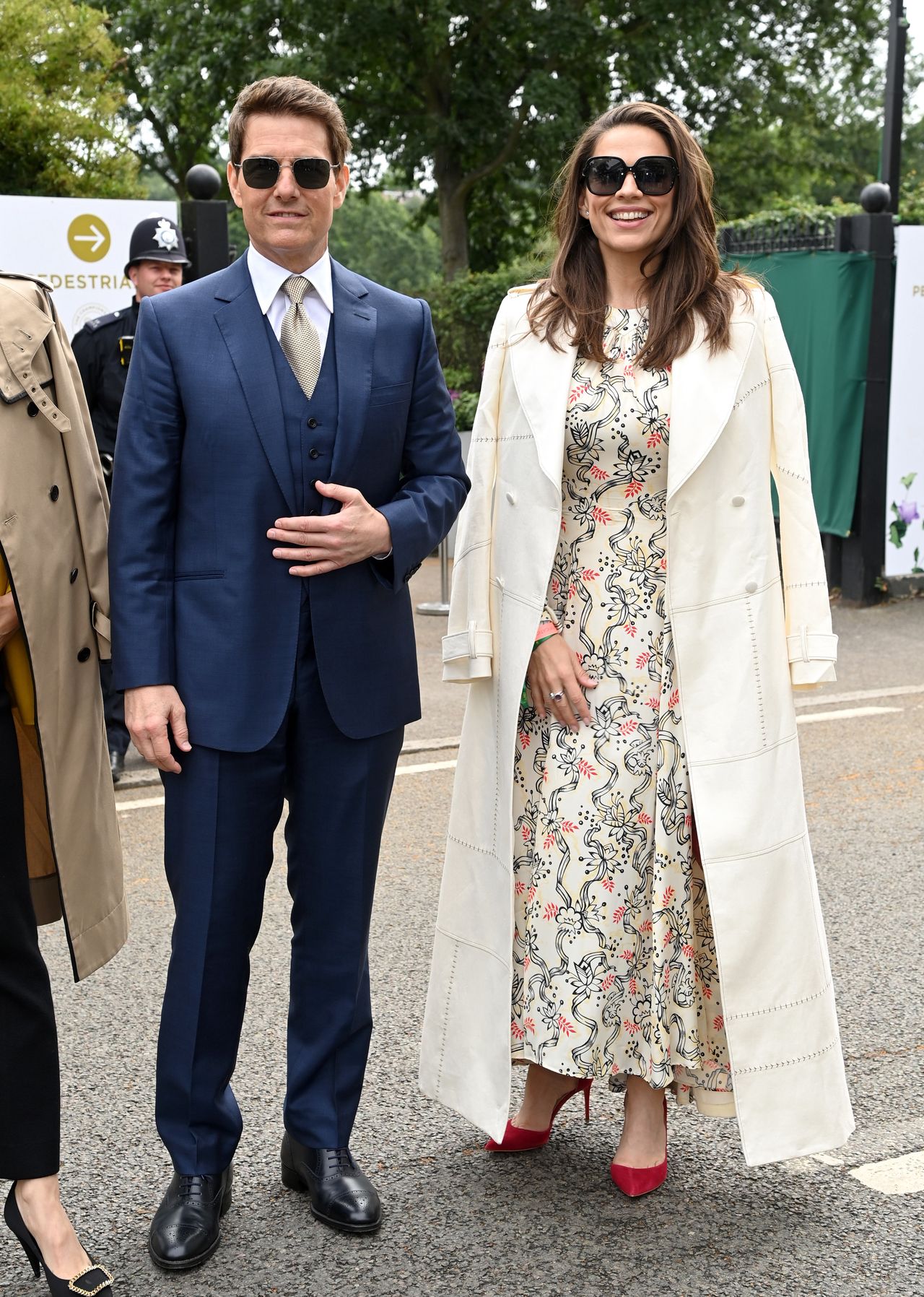 Tom Cruise pokazał się podczas Wimbledonu z Hayley Atwell