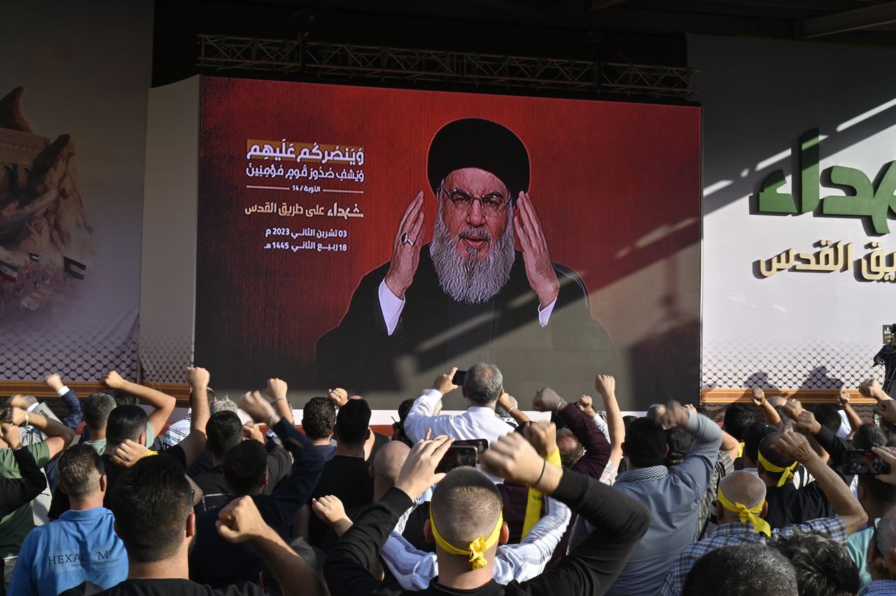 Przemówienie szefa Hezbollahu