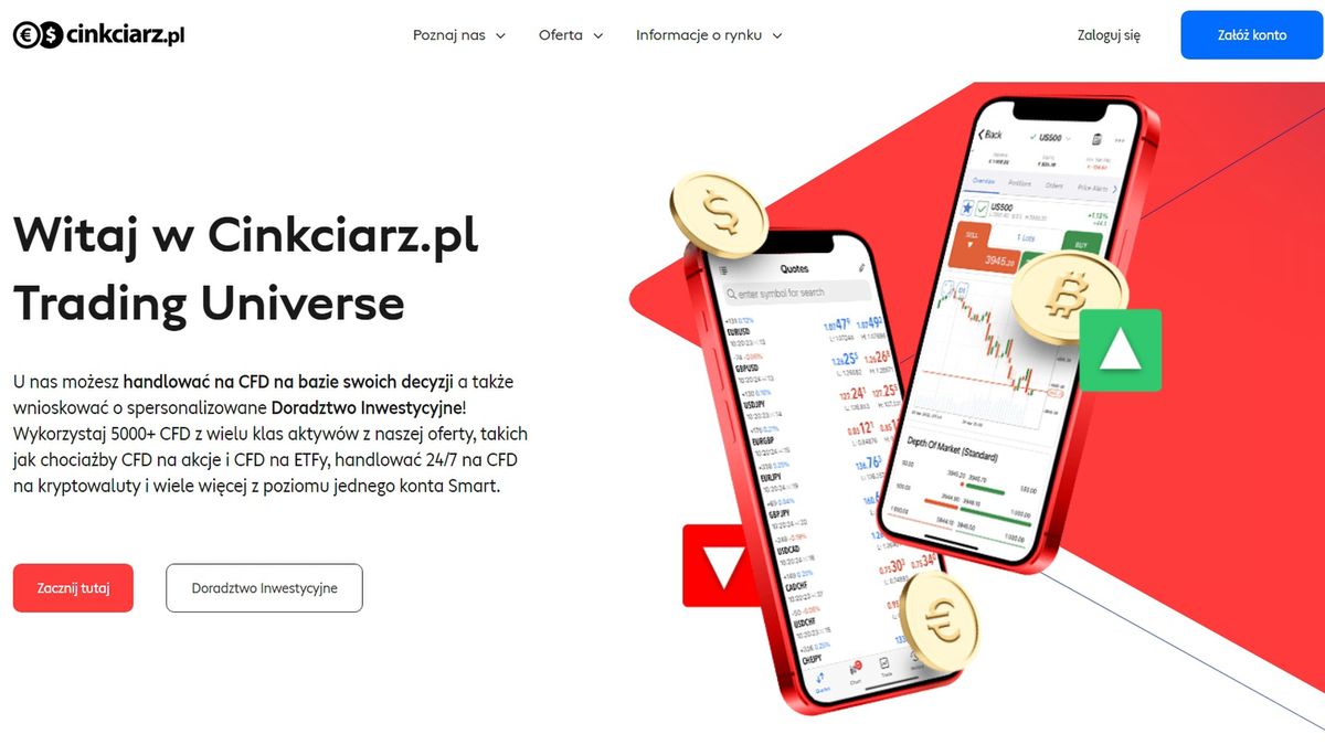 Platforma invest.cinkciarz zapowiada zmiany