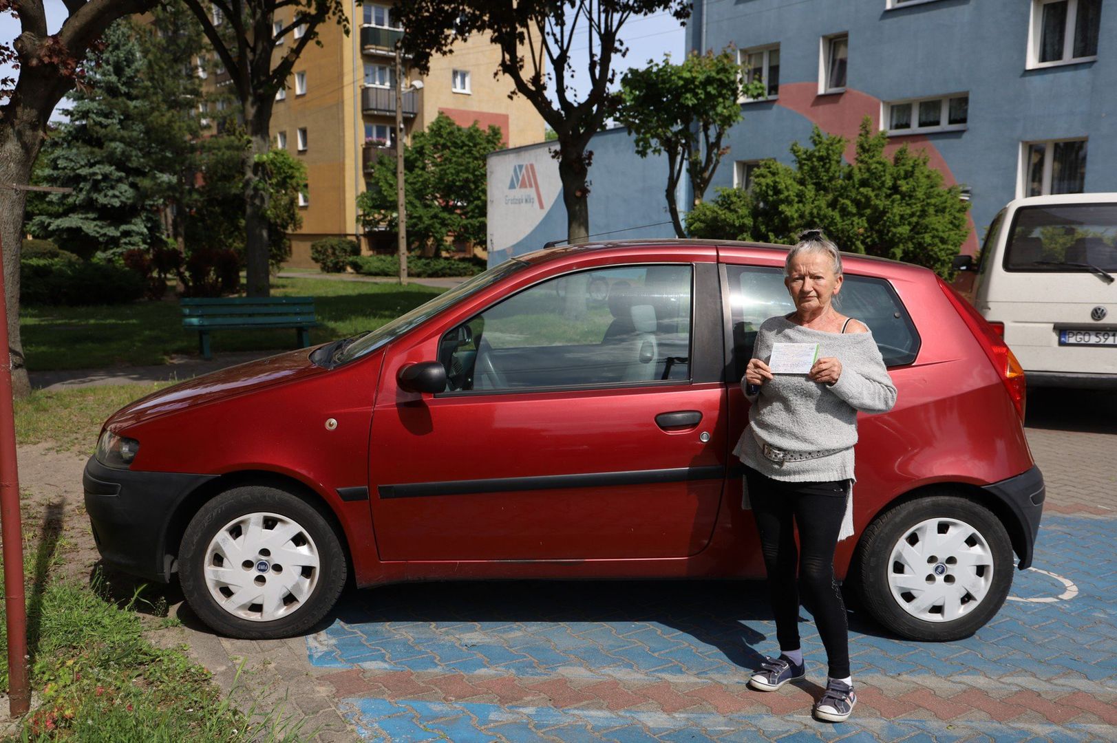 Pani Maria Tarkowska uważa, że została niesprawiedliwie ukarana mandatem