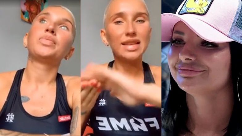 Marta Linkiewicz "pozdrawia" Kamilę Wybrańczyk