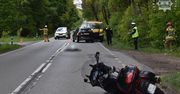 Tragiczny wypadek pod Zawierciem. Zginął motocyklista