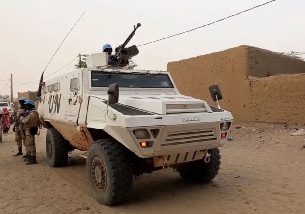 Bastion in service of the UN, photo from Mali, 2015